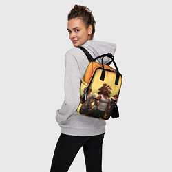 Рюкзак женский Лето GTA 5, цвет: 3D-принт — фото 2