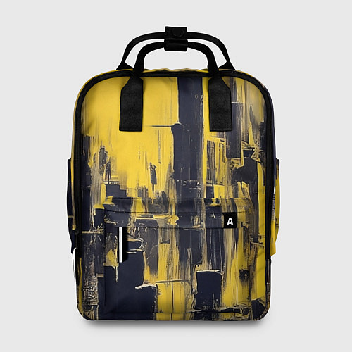 Женский рюкзак Большой нарисованный город / 3D-принт – фото 1