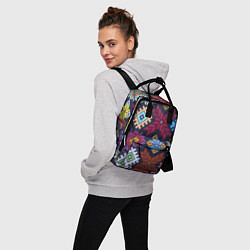 Рюкзак женский Орнамент удмуртский, цвет: 3D-принт — фото 2