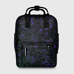 Рюкзак женский Звездные сети, цвет: 3D-принт
