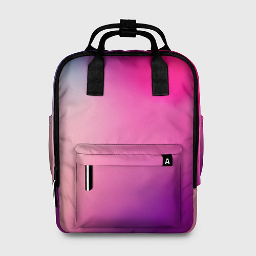 Женский рюкзак Футболка розовая палитра / 3D-принт – фото 1