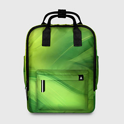Рюкзак женский Green lighting background, цвет: 3D-принт