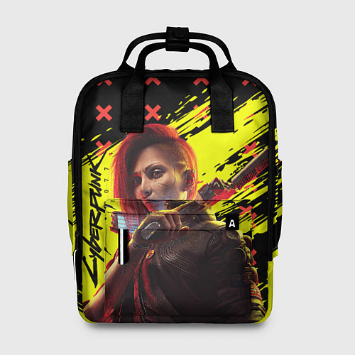 Женский рюкзак Cyberpunk 2077 Phantom Liberty / 3D-принт – фото 1