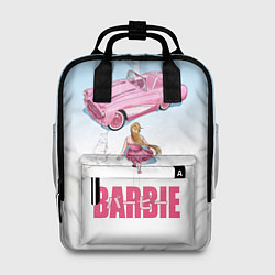Рюкзак женский Барби на дороге, цвет: 3D-принт