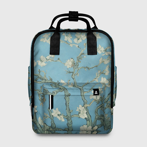 Женский рюкзак Цветущие ветки миндаля - картина ван Гога / 3D-принт – фото 1