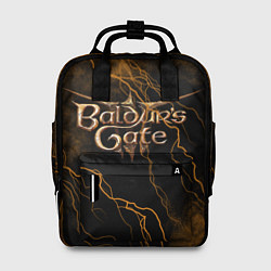 Рюкзак женский Врата Балдура молния, цвет: 3D-принт