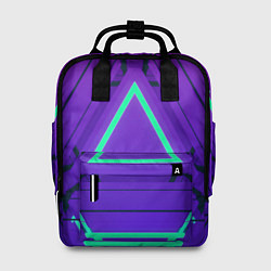Рюкзак женский Твой стиль геометрия 1, цвет: 3D-принт