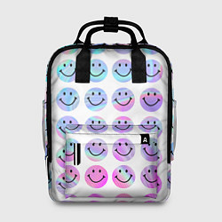 Рюкзак женский Smiley holographic, цвет: 3D-принт