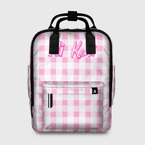 Женский рюкзак Hi Ken - фраза и костюм Барби / 3D-принт – фото 1