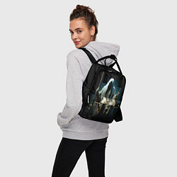 Рюкзак женский Призрак на качелях, цвет: 3D-принт — фото 2