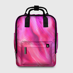 Рюкзак женский Pink abstract texture, цвет: 3D-принт