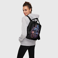 Рюкзак женский Мифический дракон, цвет: 3D-принт — фото 2