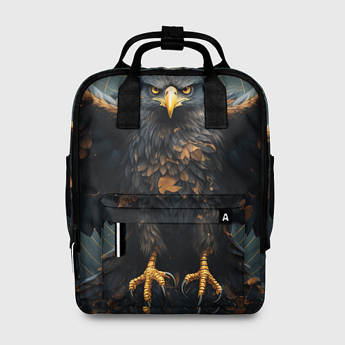 Женский рюкзак Орёл с расправленными крыльями / 3D-принт – фото 1
