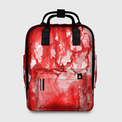 Рюкзак женский Кровь на белом, цвет: 3D-принт