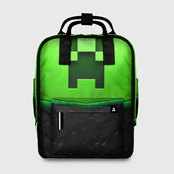 Женский рюкзак Майнкрафт крипер