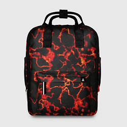 Рюкзак женский Магма инферно, цвет: 3D-принт