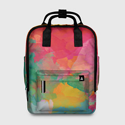 Рюкзак женский Спектр акварели, цвет: 3D-принт