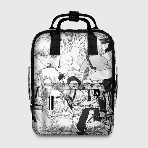 Женский рюкзак Дэнджи - Человек бензопила / 3D-принт – фото 1
