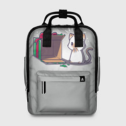 Рюкзак женский Подарок для котика, цвет: 3D-принт