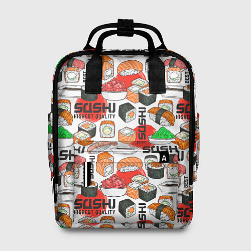 Женский рюкзак Best sushi / 3D-принт – фото 1