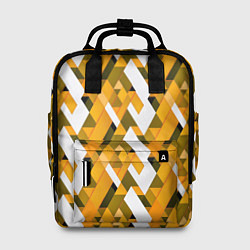 Женский рюкзак White and yellow shapes