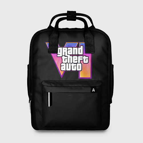 Женский рюкзак Gta 6 logo / 3D-принт – фото 1