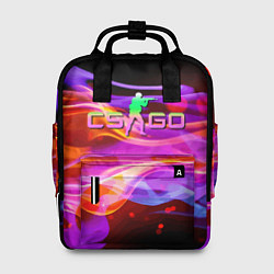 Рюкзак женский Counter Strike - neon glow, цвет: 3D-принт