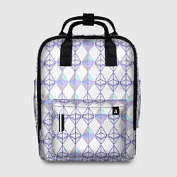 Рюкзак женский Криптовалюта Ethereum на белом, цвет: 3D-принт