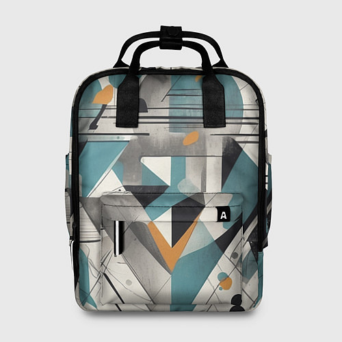 Женский рюкзак Три человека авангард / 3D-принт – фото 1