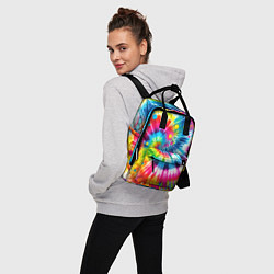 Рюкзак женский Узор красками, цвет: 3D-принт — фото 2