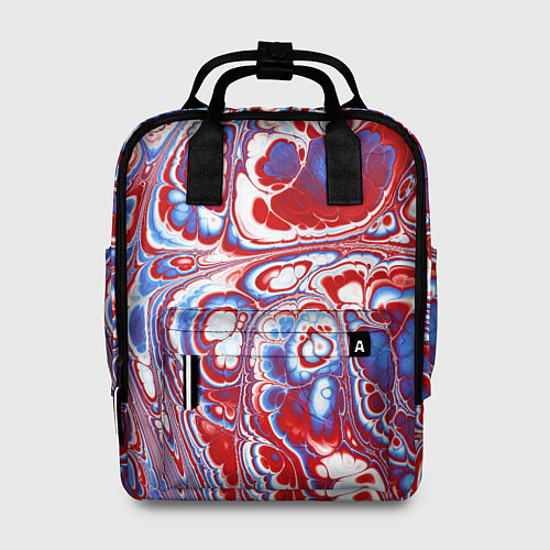 Женский рюкзак Абстрактный разноцветный паттерн / 3D-принт – фото 1
