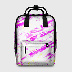 Рюкзак женский Розовые паттерны, цвет: 3D-принт