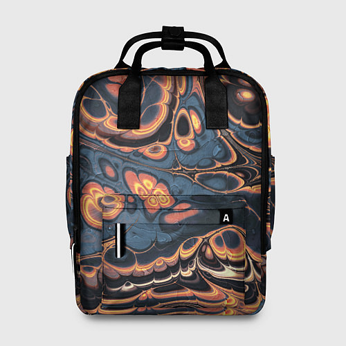 Женский рюкзак Абстрактный разноцветный узор / 3D-принт – фото 1