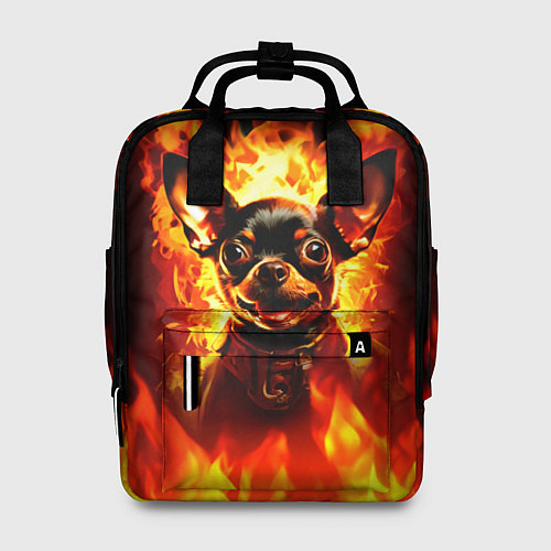 Женский рюкзак Адский Пёс / 3D-принт – фото 1
