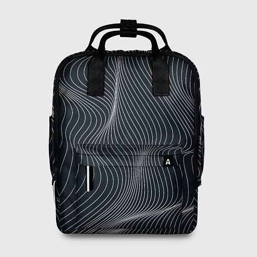 Женский рюкзак Черная аннигиляция / 3D-принт – фото 1