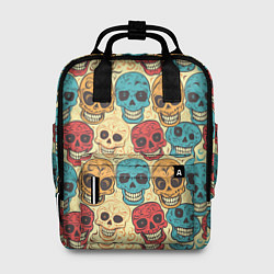 Рюкзак женский День мёртвых, цвет: 3D-принт