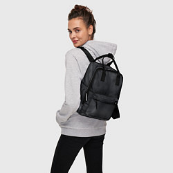 Рюкзак женский Тёмный серый дымчатый, цвет: 3D-принт — фото 2