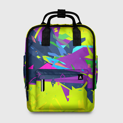 Женский рюкзак В стиле киберпанка / 3D-принт – фото 1