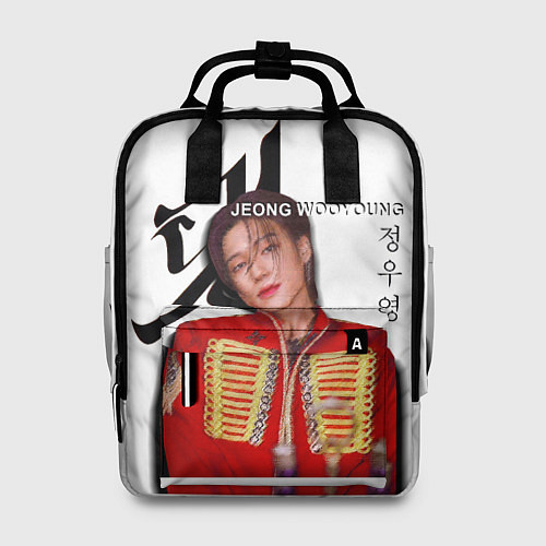 Женский рюкзак Ateez Jeong Wooyoung / 3D-принт – фото 1