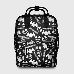 Рюкзак женский Marshmello pattern music, цвет: 3D-принт