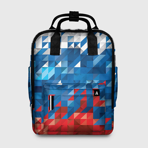 Женский рюкзак Пиксельный флаг / 3D-принт – фото 1