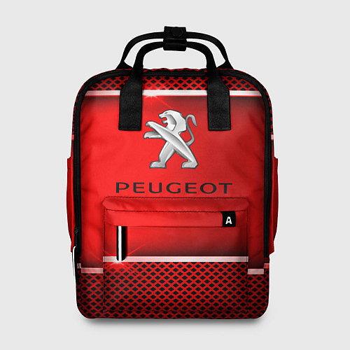 Женский рюкзак Peugeot metal steel / 3D-принт – фото 1