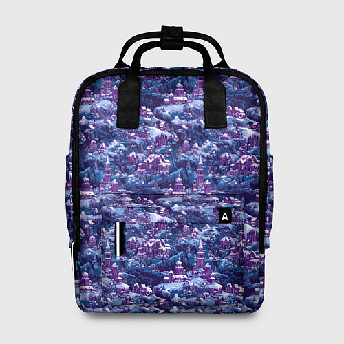 Женский рюкзак Готическая ночь на Рождество / 3D-принт – фото 1