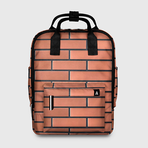 Женский рюкзак Кирпичная кладка строителя от Бога / 3D-принт – фото 1