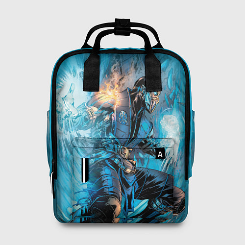 Женский рюкзак Mortal Kombat - Sub-Zero / 3D-принт – фото 1