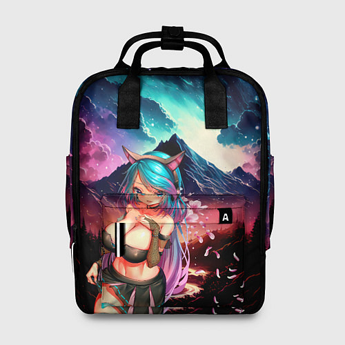 Женский рюкзак Silvervale / 3D-принт – фото 1