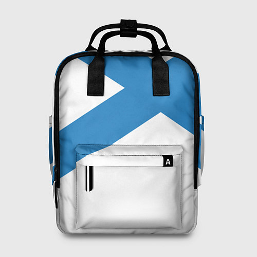 Женский рюкзак Военно-морской флот: Андреевский флаг / 3D-принт – фото 1