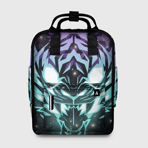 Женский рюкзак Неоновый зверь / 3D-принт – фото 1