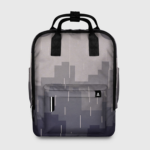 Женский рюкзак Вечерний дождь / 3D-принт – фото 1