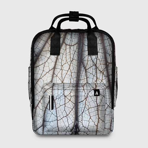 Женский рюкзак Прожилки растения / 3D-принт – фото 1